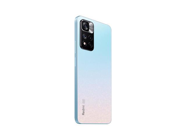Xiaomi Redmi Note 11 Pro 6.67-inch 2400x1080P AMOLED Display 5G Smartphone 8GB 128GB 5160mAh Battery Android 11- Blue