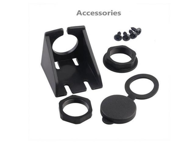 CY 1m Waterproof Dual USB 3.0 Extension AUX Flush Mount Car Mount Extension Cable for Dashboard Panel U3-383-2P-1.0M