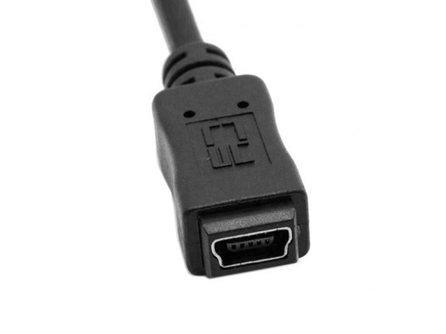CY USB 2.0 Hi speed Mini USB 5Pin Male to Female Extension Adapter Cable 50cm U2-049-0.5M