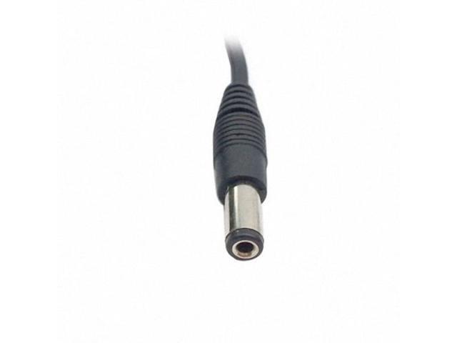 CY USB 2.0 A Type Male to 5.5 x 2.5mm Plug Barrel Connector Cable U2-254-BK