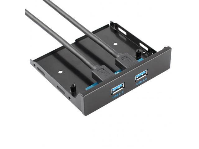 CY USB 3.0 Dual Port Front Panel to Motherboard 20Pin Connector Cable for PC 3.5' Floppy Bay U3-045