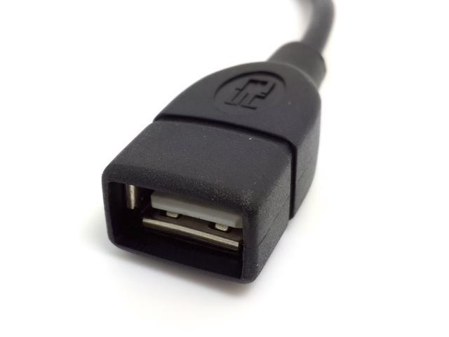 CY 90 Degree Down Angled type USB 2.0 A Male to USB A Female cable 20cm U2-084-0.2M