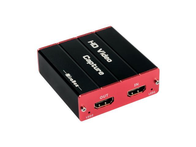 MiraBox HDMI Game Capture - HSV320 Economical USB Video Capture for PS4 Wii U DSLR Xbox on OBS Live Streaming