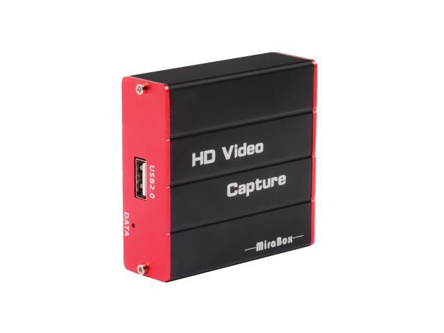 MiraBox HDMI Game Capture - HSV320 Economical USB Video Capture for PS4 Wii U DSLR Xbox on OBS Live Streaming