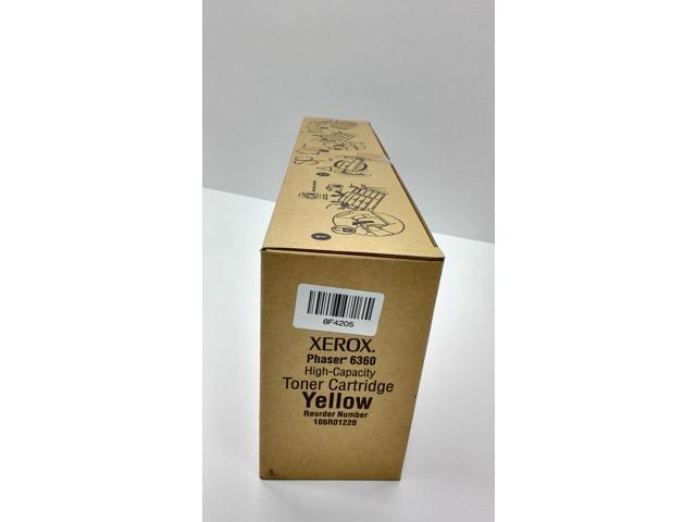 Xerox 106R01220 High Yield Toner Cartridge - Yellow
