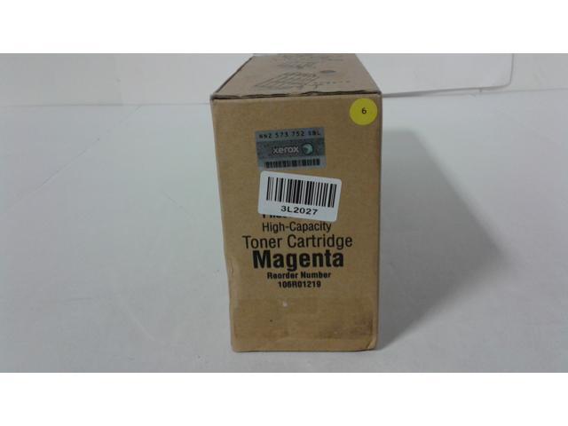 Xerox 106R01219 High Yield Toner Cartridge - Magenta