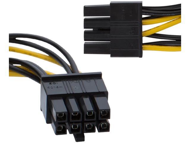 Molex to PCIe Power Cable,CableCreation 2-Pack Dual 4 Pin Molex to 8-Pin PCIe Power Cable for ASUS, NVIDIA, AMD, EVGA GeForce,Gigabyte, Sapphire...