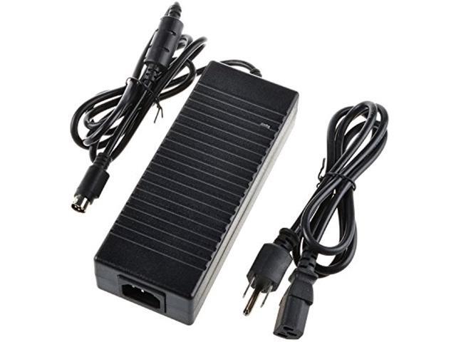 24V 5A 4-Pin Din Ac/Dc Adapter For Loadus Pac120m Fits Hyundai Lcd Tv 24Vdc Power Supply Cord Cable Ps Charger Mains Psu (With 4 Prong Connector)