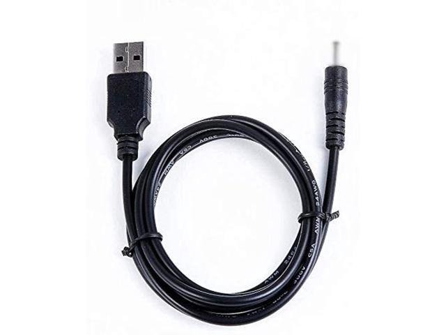 Usb Charging Cable Laptop Pc 5V Dc Power Charger Cord Lead For Axess Ta2506 Ta2506-10Bk 10.1' Ta2508 Ta2508-7Bk 7' Android Tablet