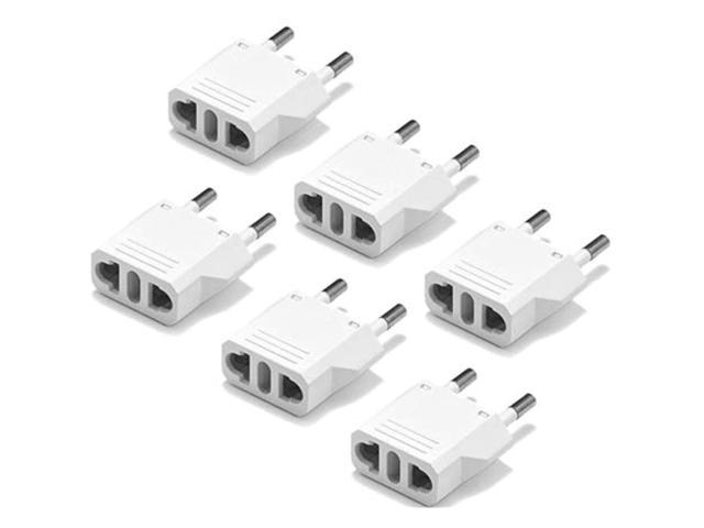 United States To Equatorial Guinea Travel Power Adapter To Connect North American Electrical Plugs To Guinean Outlets For Cell Phones, Tablets. photo