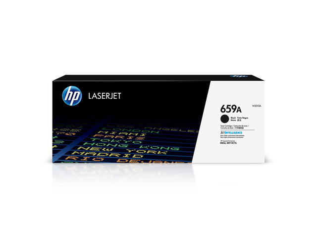 659A Black Toner Cartridge Works Color LaserJet Enterprise M856, Color LaserJet Enterprise MFP M776 Series W2010A