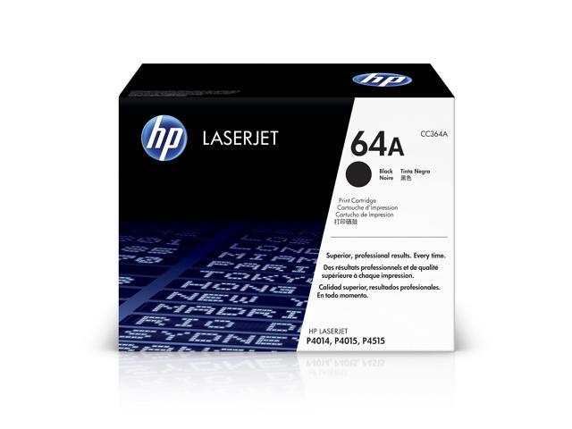 64A Black Toner Cartridge Works LaserJet P4014, P4015, P4515 Series CC364A