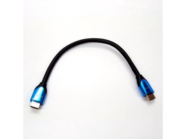 FireFold HDMI20-CP3 Vanco Swivel High Speed 3 ft HDMI Cable with Ethernet - CL3 4Kx2K 1080p - 180 Degree Swivel Connectors for Hard to Reach Spaces