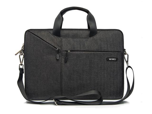 wiwu Laptop bag 15.6 inch Top-grade wate resistant Computer bag Handbag Messenger Laptop sleeve Business briefcase with handle for Hp Dell Lenovo.