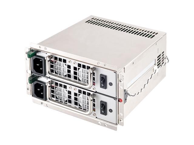 SilverStone Technology Gemini 400+400W PS2 Mini Redundant Power Supply 80 Plus Silver PS-GM400-S