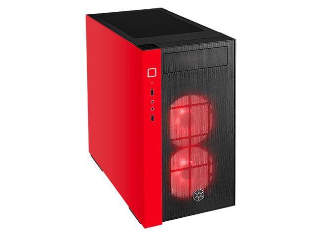 SilverStone Redline Series RL08 SST-RL08BR-RGB Black / Red Computer Case