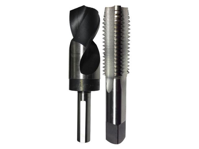 Photos - Other Power Tools Drill America 1'-14 HSS Plug Tap and matching 15/16' HSS 1/2' Shank Drill 