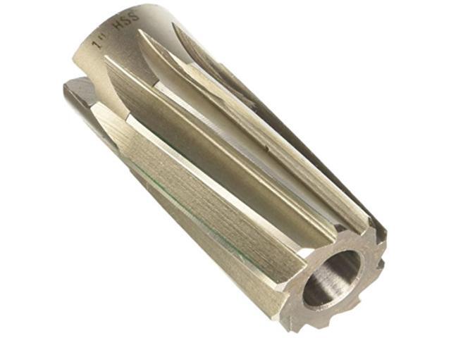 DRILL AMERICA DWRRSS1INCH 1' HSS Spiral Flute Shell Reamer