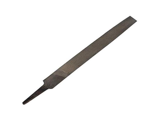 Drill America DIC05258 American Pattern Smooth Cut DIC Series Qualtech Carbon Steel Half Round File, 14' Length