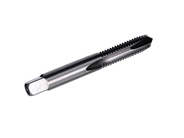 Drill America T/A57009 T/a Series High-Speed Steel Spiral Pointed Gun Tap, Uncoated (Bright) Finish, Round with Square End Shank, #0-80 Size