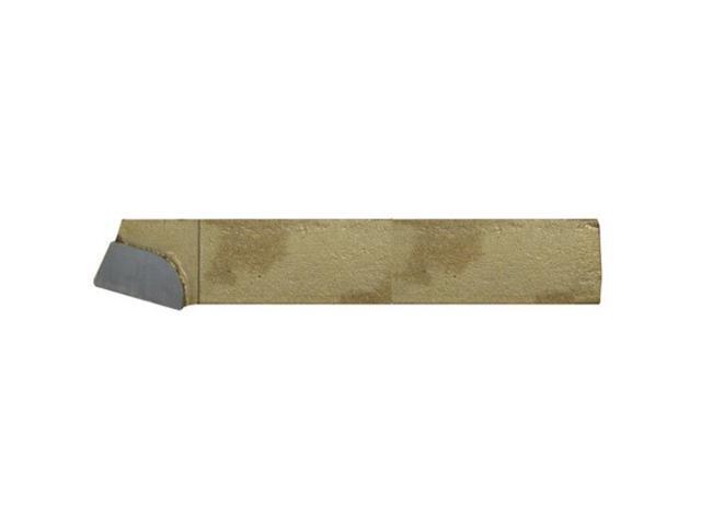 Drill America DEWBL-12C6 Qualtech Style B Carbide-Tipped Tool Bit, Left Hand, 3/4' Size, 4-1/2' Length, C6 Grade