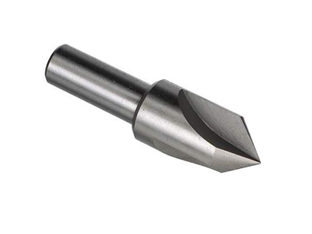 Drill America DEWCSK Series High-Speed Steel Center Reamer Countersink, 3 Flute, 1/2' Shank Diameter, 3/4' Size, 120 Degrees Angle (Pack of 1)