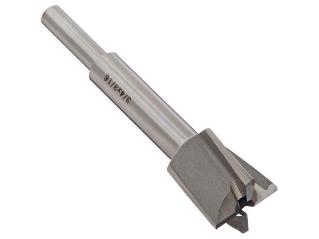 Drill America DEWCBR Series Qualtech High-Speed Steel Aircraft Counterbore, 1/4' Shank Diameter, 3/16' Pilot, 3-1/8' Length, 3/4' Size (Pack of 1)