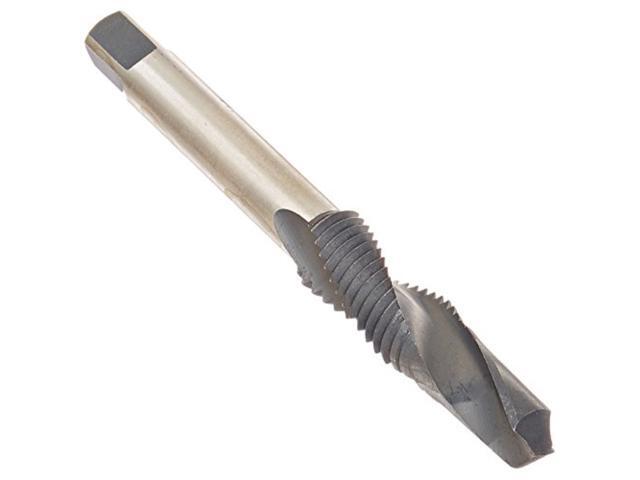 Drill America DWT6-32DRAP Dwt Series High-Speed Steel Combined Drill and Tap, Black Oxide Finish, Round Shank, Spiral Flute, #6-32 Size