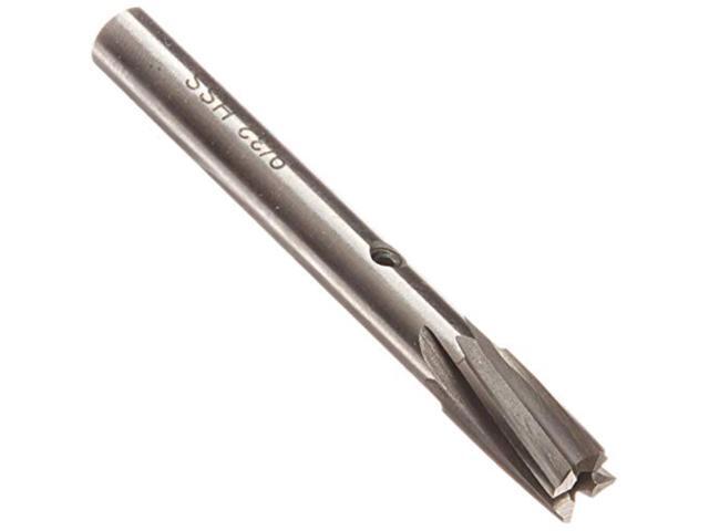 Drill America DEWCBR Series Qualtech High-Speed Steel Aircraft Counterbore, 1/4' Shank Diameter, 3/16' Pilot, 3-1/8' Length, 23/32' Size (Pack of 1)