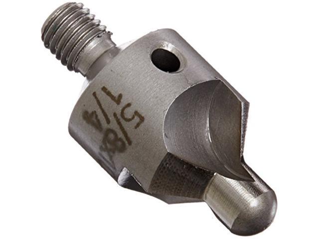 Drill America TSC7/16-27 TSC Series High-Speed Steel Countersink, 100 Degree Angle, 7/16' Body Diameter, #27 Pilot