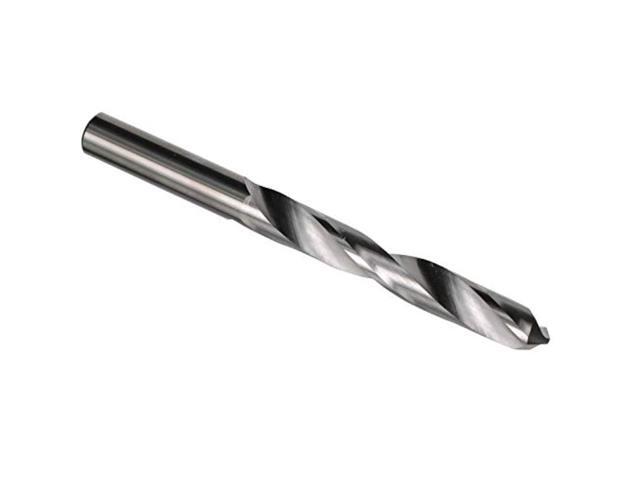 Drill America DMOD Series Solid Carbide Jobber Length Drill Bit, Uncoated (Bright) Finish, Round Shank, Spiral Flute, 118 Degrees Conventional...