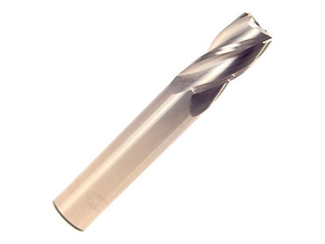 Drill America MMO1-4FSE Solid Carbide End Mill, Polished Finish, 4 Flute, Square End, 1-1/2' Cutting Length, 1' Cutting Diameter, 4' Length, 1'...