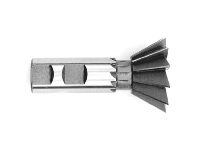Drill America DWC Series Qualtech 60 Degree Dovetail Cutter, High-Speed Steel, Weldon Shank, 1/2' Size (Pack of 1)