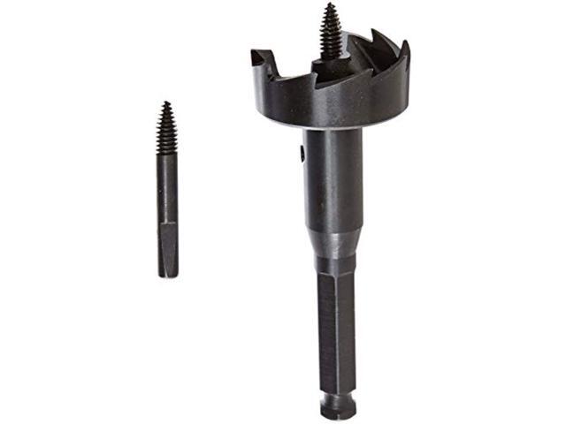 Drill America DMS70-3060 Carbon Steel Self Feed Bit, Polished Finish, Spiral Flute, 2-9/16' Size (Pack of 1)