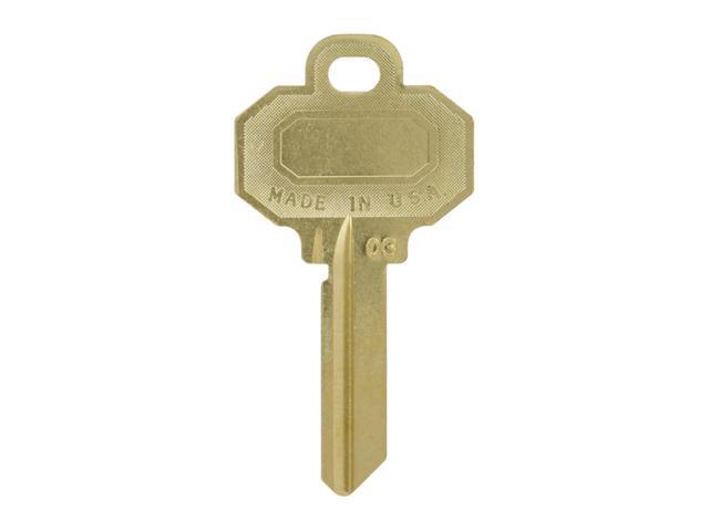 HILLMAN 5967765 BW6 KEYBLANK BALDWIN (Pack of 10)