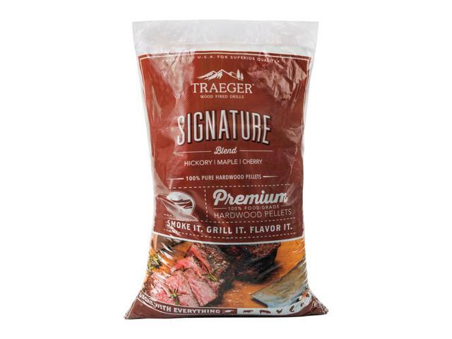 Traeger Grills - Premium Hardwood Pellets - 20lb Bag - Brown - image 7