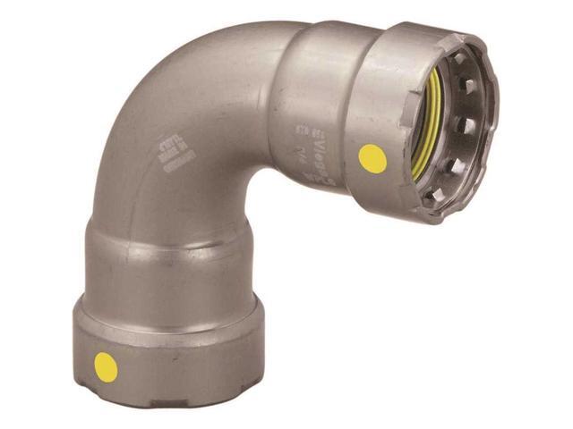 VIEGA 25221 Viega MegaPressG 90 elbow, 1-1/2' x 1-1/2'