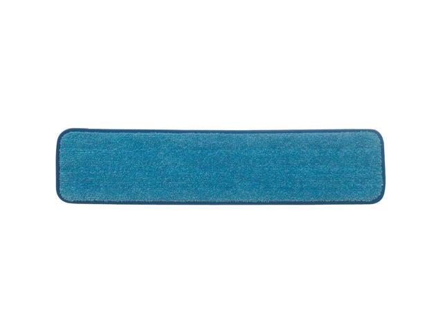 RUBBERMAID COMMERCIAL FGQ41100BL00 24 in Quick Change Mop Pad, Blue, No Handle