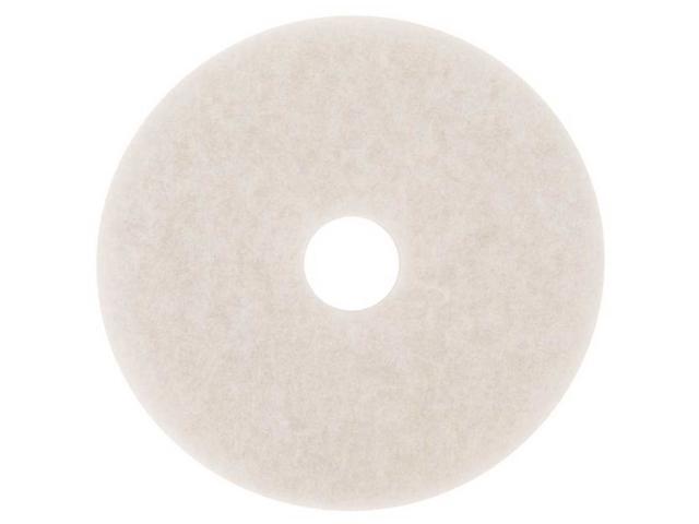 3M Corporation MCO 08488 4100 Low-Spd Flr Polish Pad 24In white 5