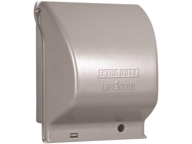 TAYMAC MX6200 2 -Gang Vertical Weatherproof Cover,,Aluminum
