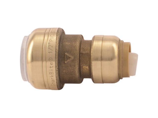 SHARKBITE UIP4008 1/2' Push-to-Connect Brass Transition Coupling