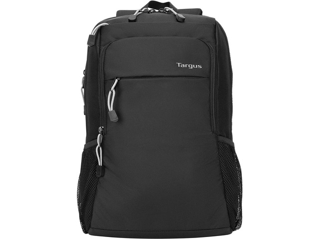 Targus Intellect Advanced Laptop Backpack for Lightweight Water-Resistant Slim Travel with Padded Back Support, Quick Access Stash Pouch,...