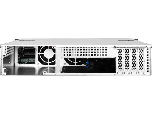 Silverstone Technology RM21-304 2U Micro-ATX Rackmount Server Chassis with Four 3.5' hot-swap Bays, SST-RM21-304