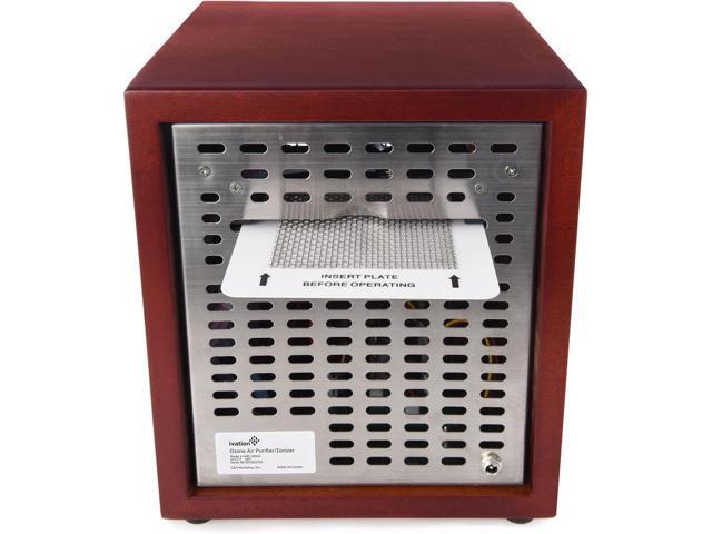 Ivation Ozone Generator Air Purifier, Ionizer & Deodorizer -Purifies Up to 3,500 Sq/Ft -Great for Dust, Pollen, Pets, Smoke & More Cherry