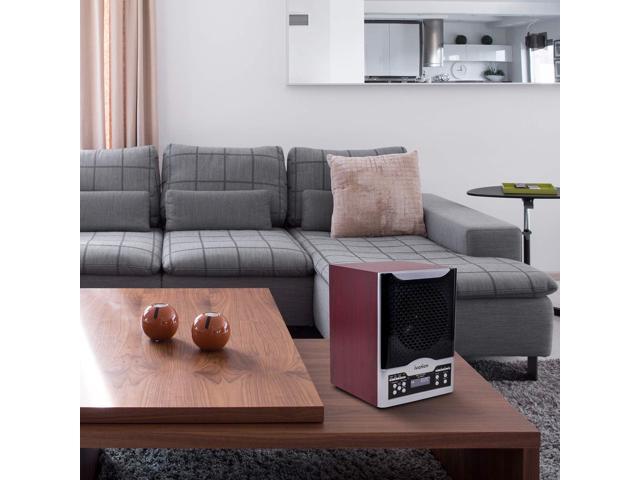 Ivation 5-in-1 HEPA Air Purifier & Ozone Generator W/Digital Display Timer and Remote, Ionizer & Deodorizer 3,700 Sq/Ft HEPA, Carbon and...