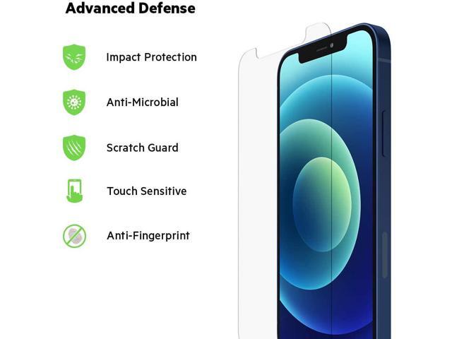 Belkin - ScreenForce Tempered Glass + Anti-Microbial - iPhone 12/12 Pro - Clear - image 5