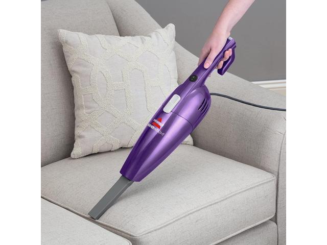 Bissell Featherweight Stick Lightweight Bagless Vacuum with Crevice Tool, 20334, Purple