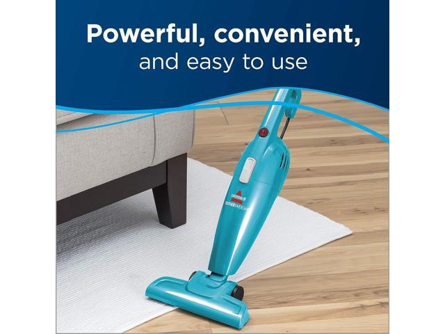 Bissell Featherweight Stick Lightweight Bagless Vacuum With Crevice Tool, 2033, One Size Fits All, Blue