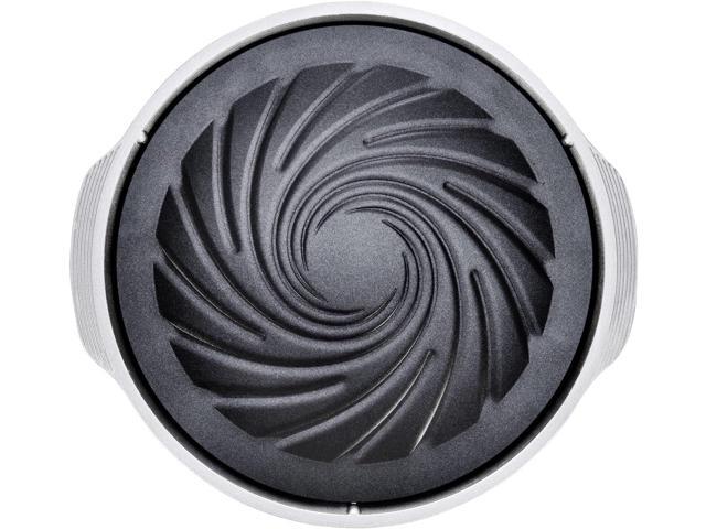 TECHEF - TRUE GRILL PAN - Stovetop Nonstick Indoor/Outdoor Smokeless BBQ Grill Set, including a Grill Plate and Alumium Drip Tray (Dome)