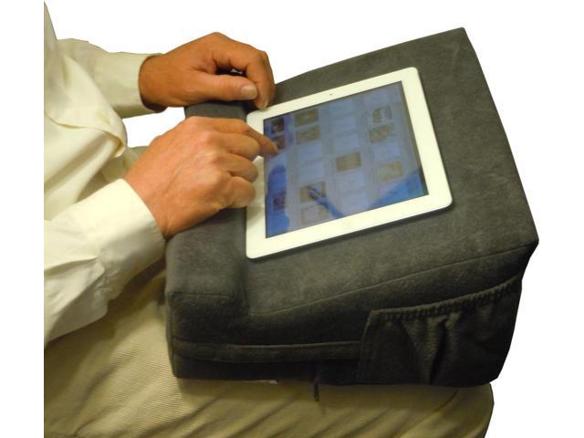 Laptop Easel, Lap Desk Pillow. Ergonomic Laptop Computer Desk & Desktop Book Stand with Orthopedic Wrist Support.